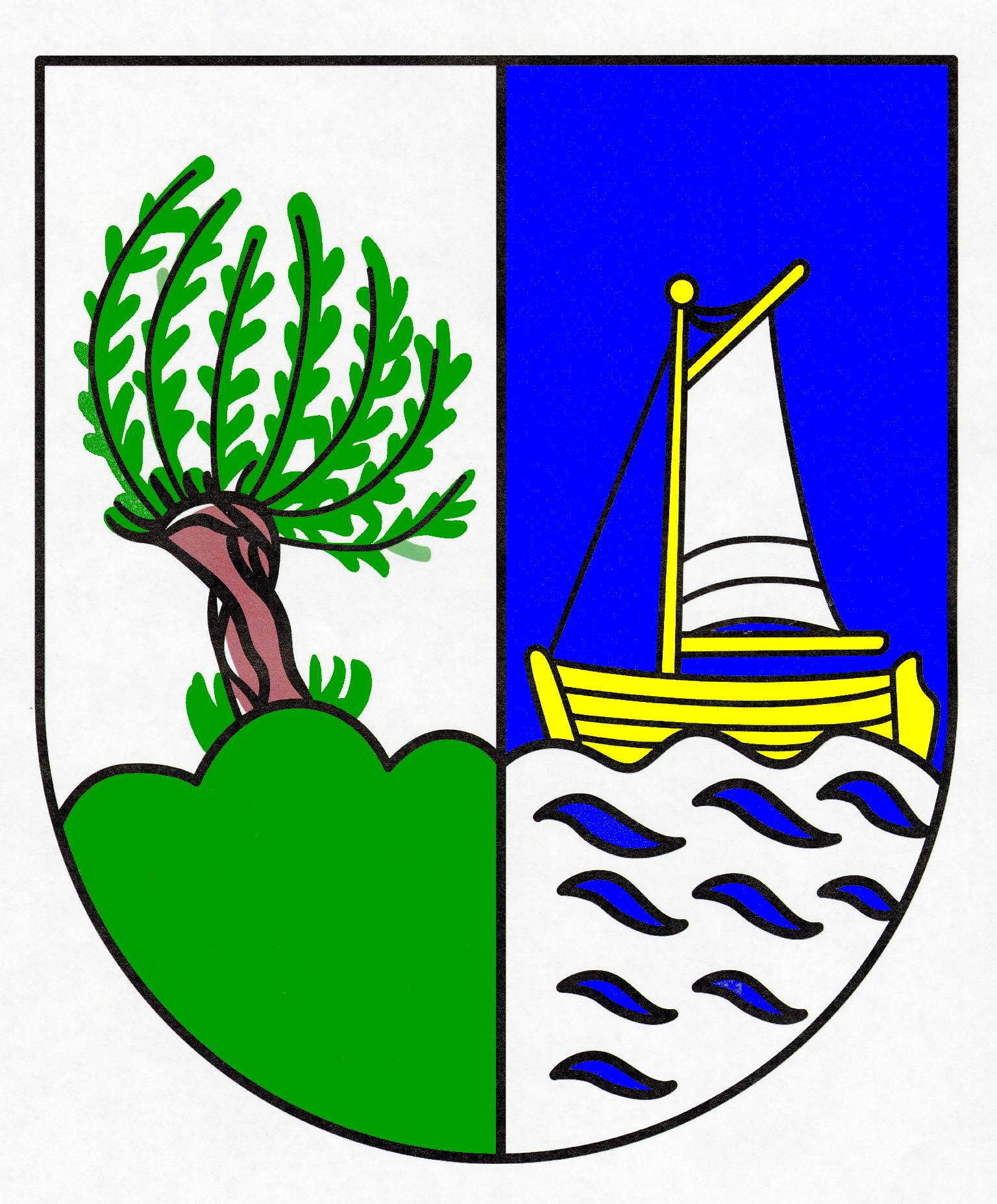 Wappen Stadt Geesthacht, Kreis Herzogtum Lauenburg